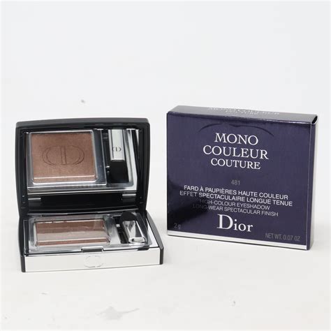 dior eyeshadow 481|Dior monocolor couture.